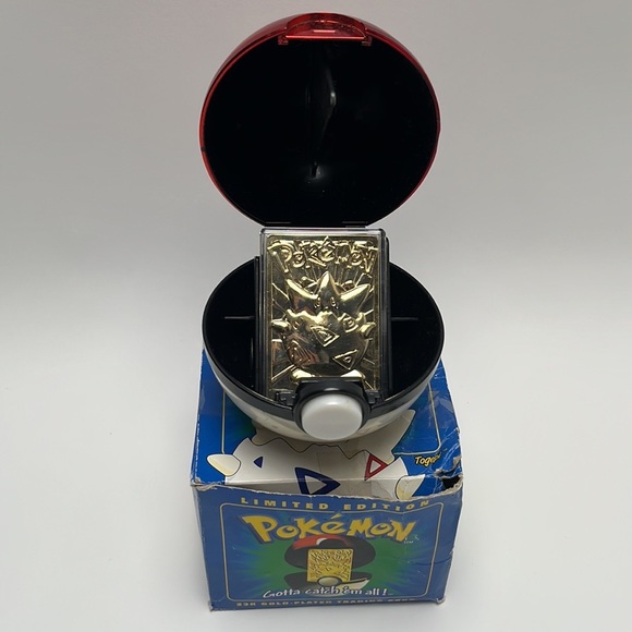 Pokémon Authentic Special Edition 23 Karat Gold Plated Trading Card Topegi - Picture 2 of 8